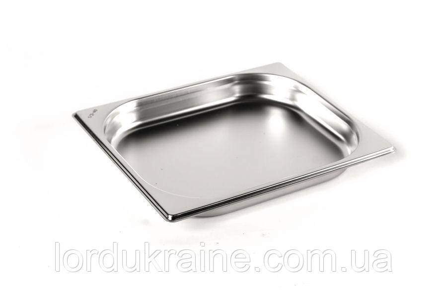 Гастроємність нержавіюча Brillis GN 1/2 - 40 mm, фото 1