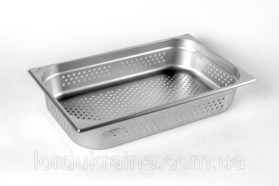 Гастроємність Brillis перфорована н/с 1/1x100 мм, фото 1