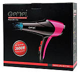 Фен для волосся Gemei GM-1766 (2600w), фото 2