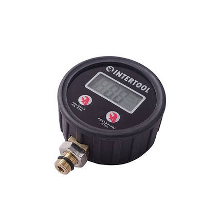 Цифровий манометр до пістолета для підкачки коліс INTERTOOL PT-0501, фото 2