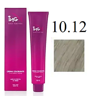 Крем-фарба для волосся Ing Professional Coloring Cream With Macadamia Oil 10.12 Світлий блондин крижаний 60 мл