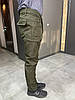Костюм тактичний, Softshell на флісі, колір Олива, розмір XL, костюм демісезонний для військових софтшел, фото 5