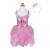 Great Pretenders Набор Фламинго Fancy Flamingo - платье, обруч для головы размер 5-6 лет, 34825