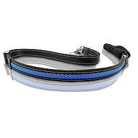 Повідець для собак з підзарядкою регульований LED AnimAll 2,5/120-150 см синій