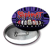 Slipknot американская ню-метал-группа. Значок