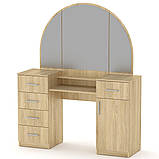 Трюмо-5 Ательє світлий Компаніт (140х42х170 см), фото 9