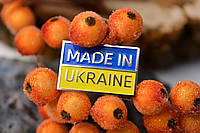 Значок металлический - Made in Ukraine арт.766