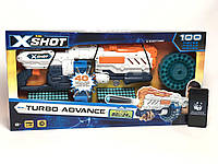Набор детского оружия Бластер Zuru XShot Turbo Advance Dart Gun, 96 патронов