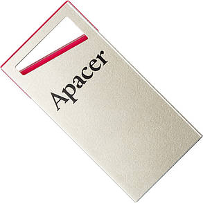USB Flash 64GB Apacer AH112 red, фото 3