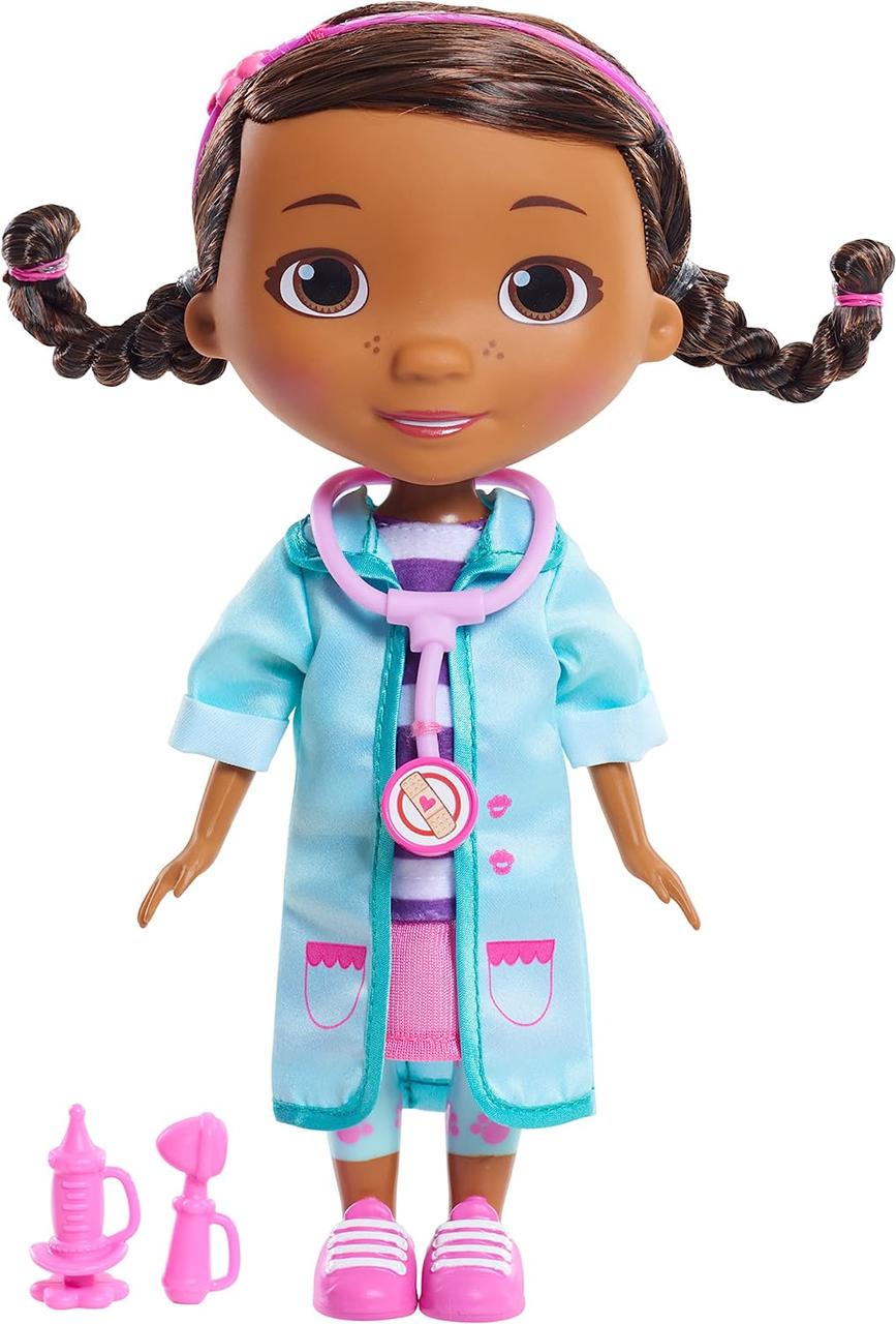 Лялька Доктор Плюшева у халаті 20 см Doc McStuffins Doc Pet Rescue Doc Hospital Doc, фото 1