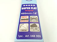 Щетка стеклоочистителя ''ALCA'' SUPER FLAT 450-18'', (048) без корпуса (ресничка) 1шт.