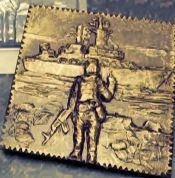 Пластикова  форма молд для шоколаду  марка "Русскій воєнний корабль..."