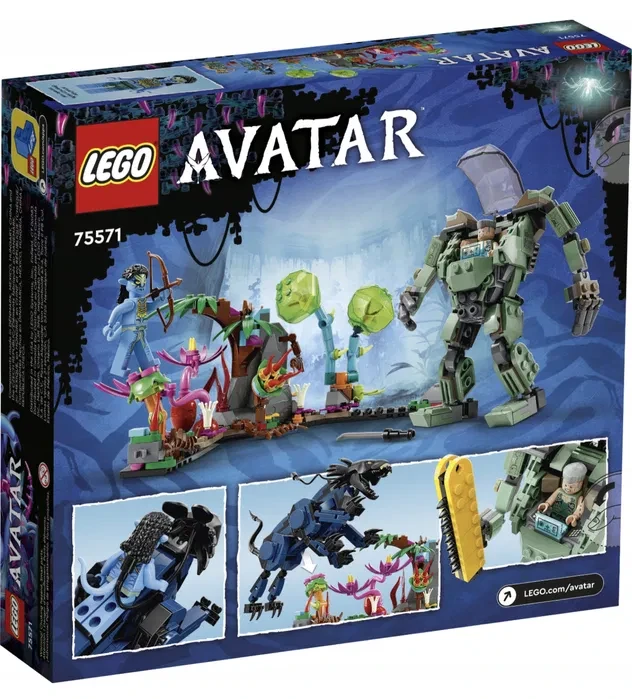Конструктор LEGO Avatar Neytiri та Thanator vs. Quaritch у костюмі PZM (75571), фото 1