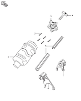 Вилка переключения передач 1 Bajaj Boxer BMX 150 JZ561002