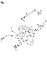 Вал рычага переключения передач Bajaj Boxer BMX 150 PF561200