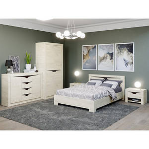 Модульна Спальня Ліберті Еверест Комплект 2 Дуб Крафт Білий