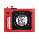 Плитка газова одноконфоркова, п'єзо підпалювання INTERTOOL GS-0001, фото 4