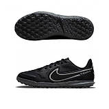 Дитяче футбольне взуття (сороконіжки) Nike Kids Tiempo Legend IX Club TF DA1334-001, фото 4