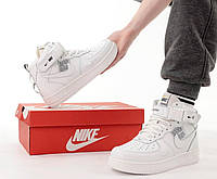 Женские кроссовки Nike Air Force Winter Mid 32280 белые