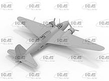 Ki-21-Ib 'Sally'. Модель бомбардувальника у масштабі 1/72. ICM 72203, фото 2