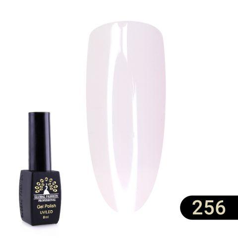 Гель лак прозоро-нюдовый під френч Black Elite Global Fashion №256 8 ml