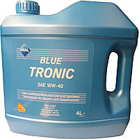 Автомобильное моторное полусинтетическое масло Aral BlueTronic 10W40 4L