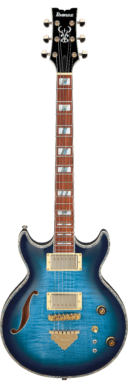 Напівакустична гітара IBANEZ AR520HFM LBB, фото 1