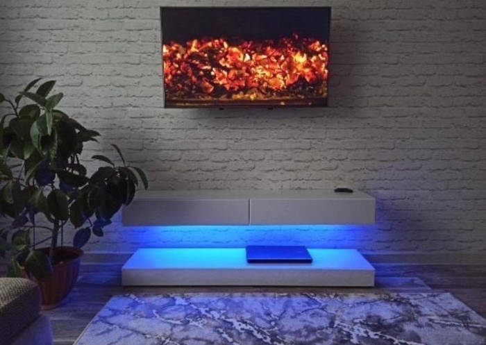 Тумба под телевизор с подсветкой, тумба под тв длинная современная ...