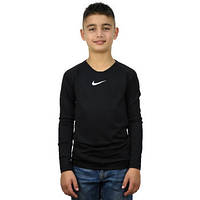 Детская термо-компрессионная футболка с длинным рукавом Nike JR Dry Park First Layer AV2611-010 черная