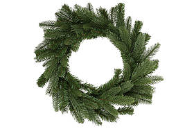 Хвойний вінок для новорічного декору 45 см