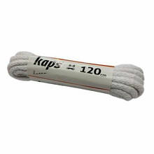 Білі шнурки для взуття Ø 5 мм / 120 см