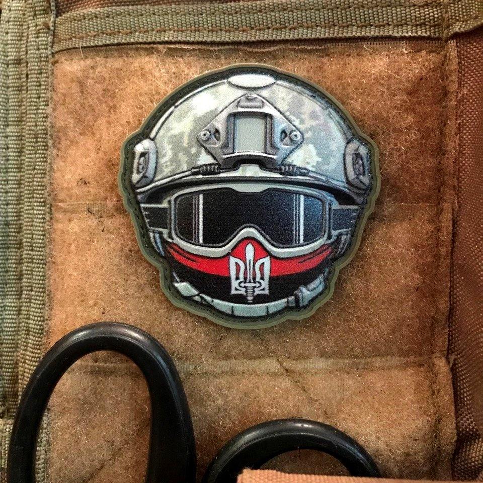 Шеврон на липучці патчі солдат патріот УПА зсу