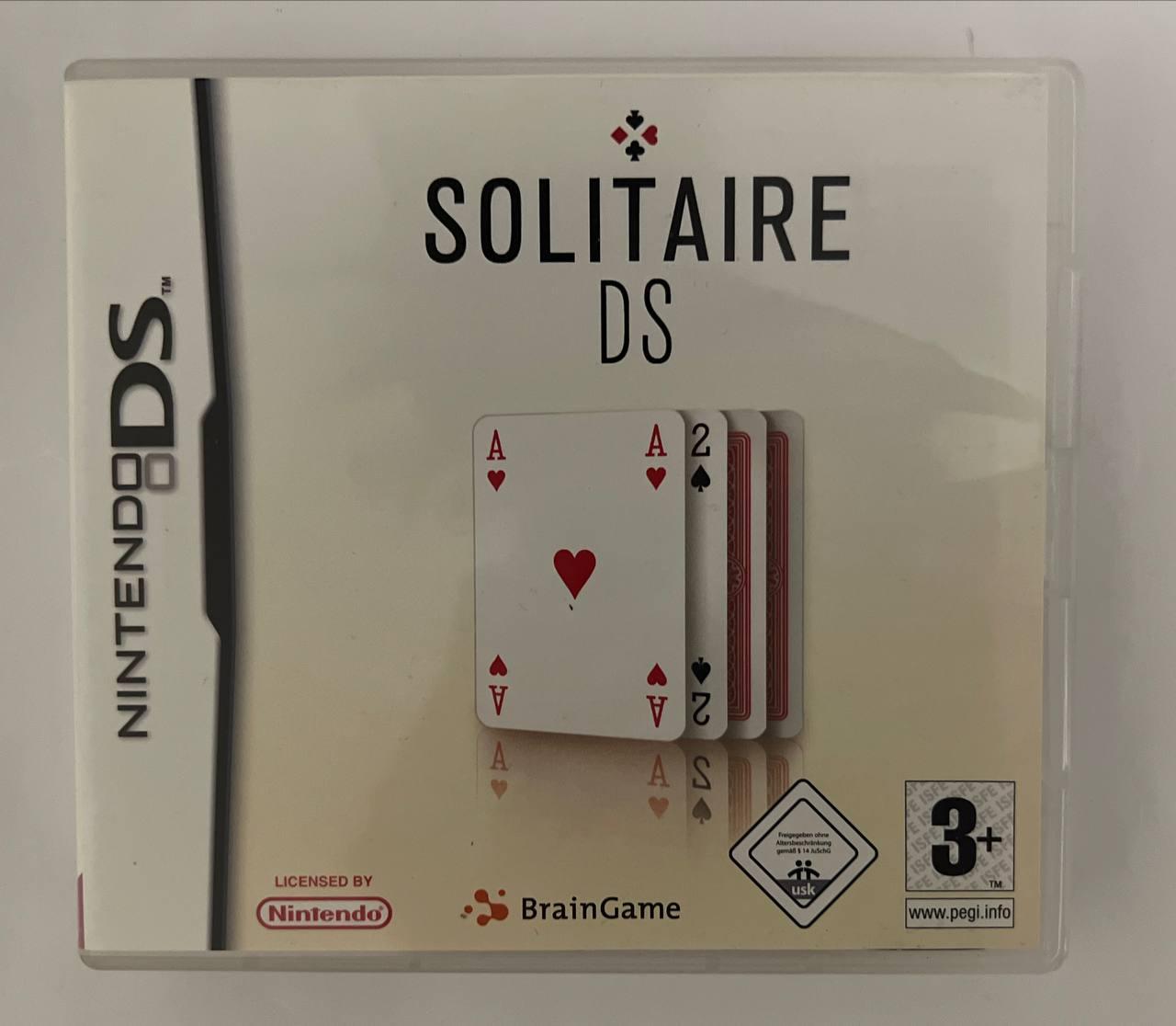 Solitaire DS, Б/У, английская версия - картридж к Nintendo DS, фото 1