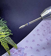 Алмазна фреза манікюрна А4 (синя насічка)