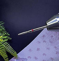 Алмазна фреза манікюрна А6 (червона насічка)