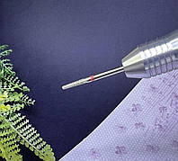 Фреза алмазна для манікюру/педикюру А8 (червона насічка)