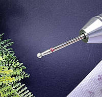 Алмазна фреза манікюрна А18 (червона насічка)