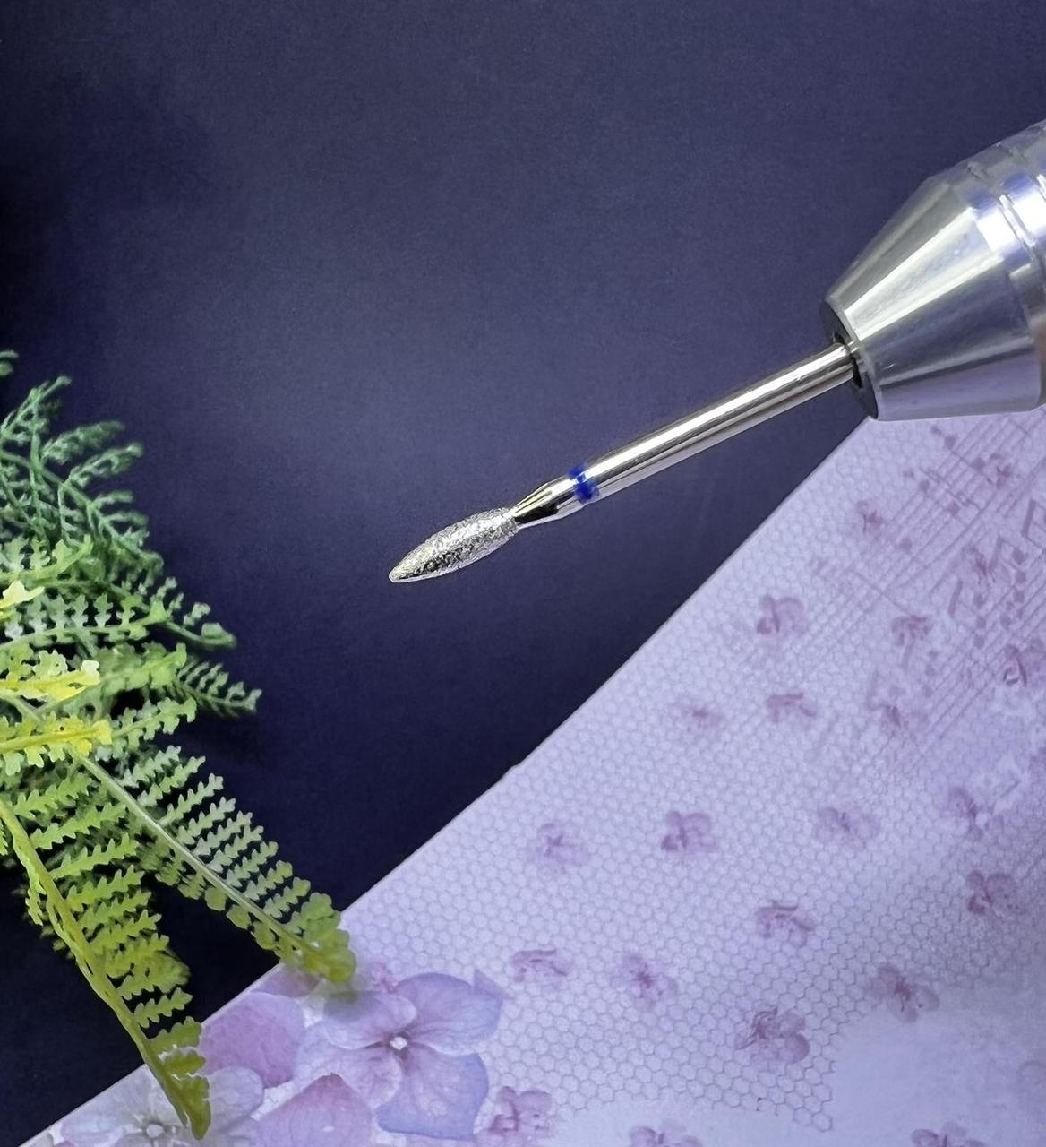 Алмазна фреза манікюрна А4 (синя насічка)