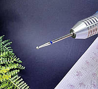 Алмазна фреза манікюрна А20 (синя насічка)