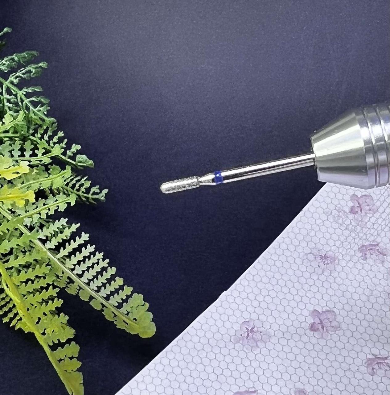 Алмазна фреза манікюрна А11 (синя насічка)