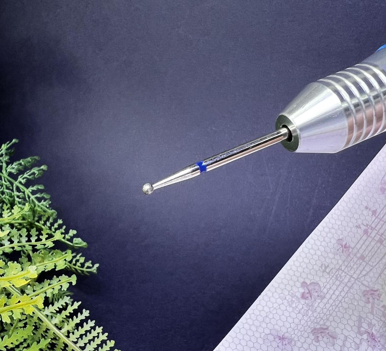 Алмазна фреза манікюрна А20 (синя насічка)