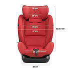 Автокрісло KiderKraft MYWAY ISOFIX 0-36 kg BLACK, фото 10