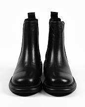 Черевики Челсі Berkonty 95019 37 Чорні шкіра 36, фото 2