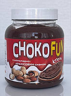 Шоколадно паста арахисовая 500г Chocofan