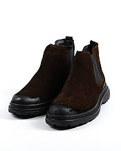 Черевики Челсі Pandew 66141 43 Коричневі замші 40