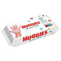 Салфетки влажные детские Huggies Over Clean 56шт