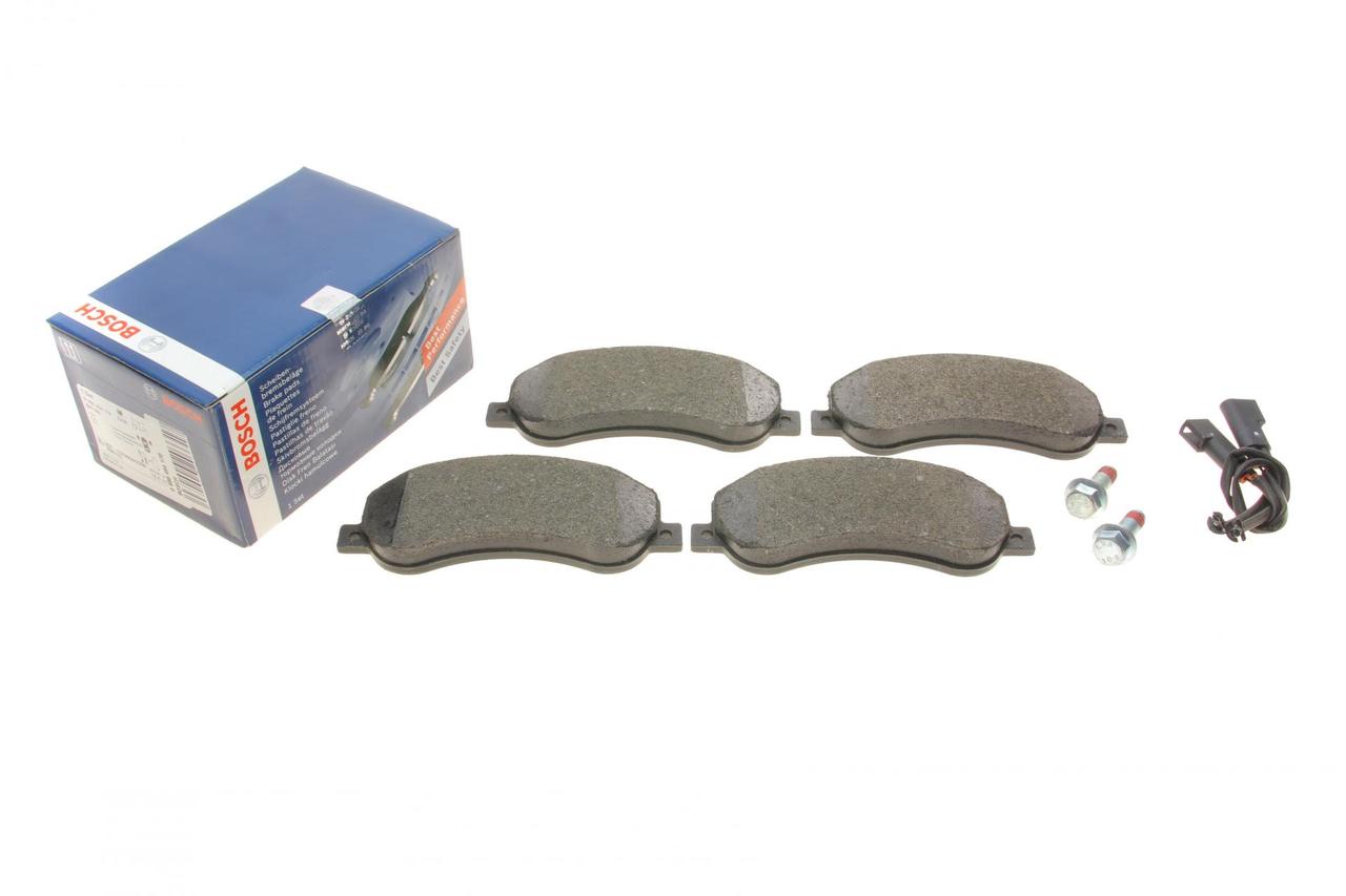 Колодки гальмівні передні Ford Transit 2.2-2.4TDCi 06-14 (з датчиками) (Bosch 0986494170)