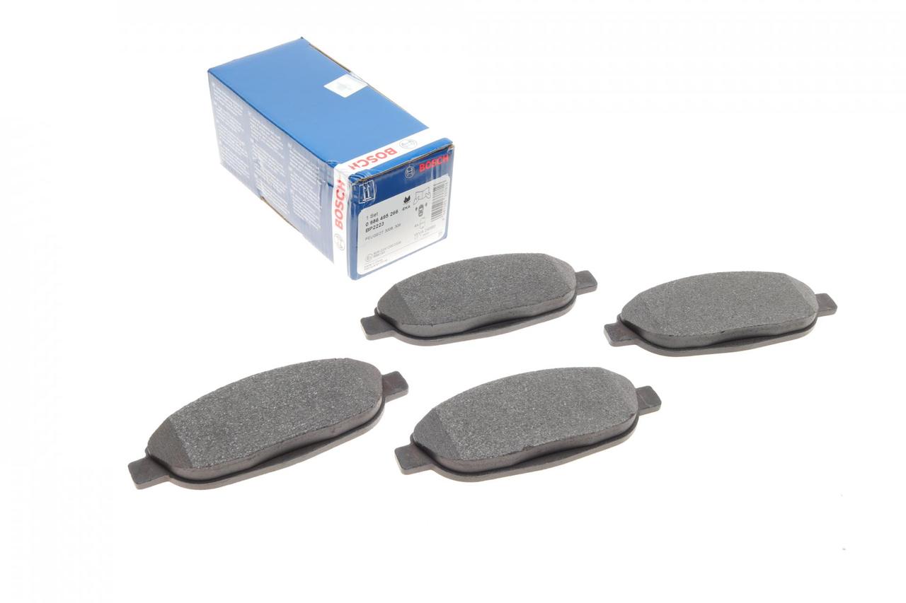 Колодки гальмівні передні Peugeot 308 CC SW 3008 07-  (Bosch 0986495266)