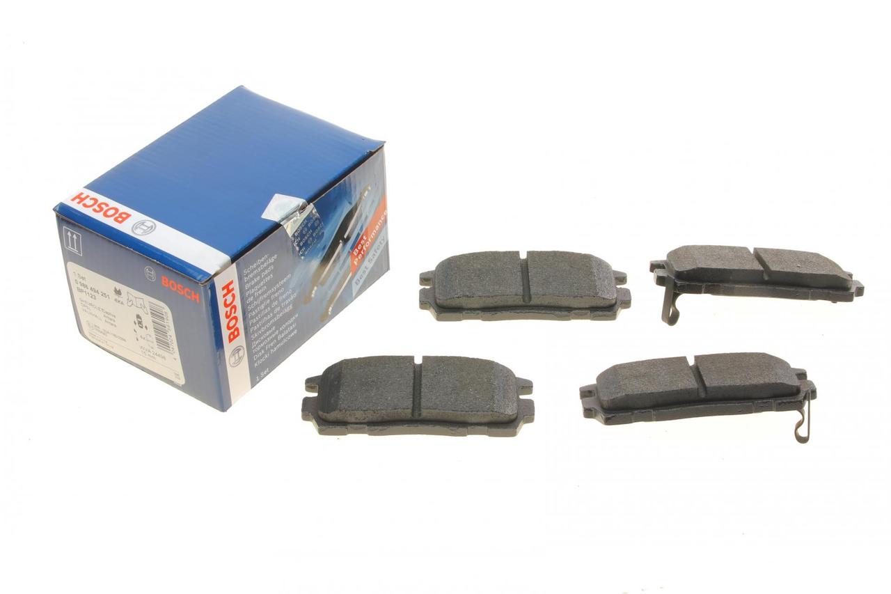 Колодки гальмівні задні Opel Antara A Chevrolet Captiva 06- (Bosch 0986494251)