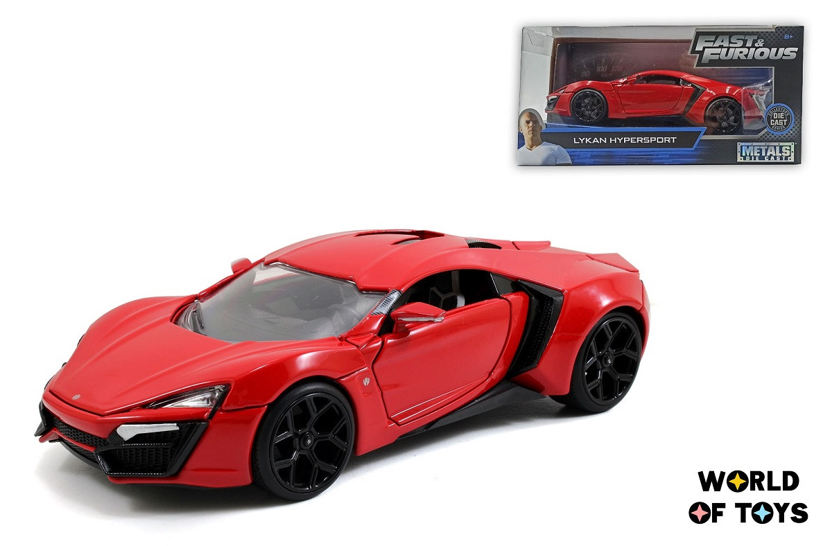 Машина металева Jada Форсаж Lycan Hypersport 1:24 (253203003)